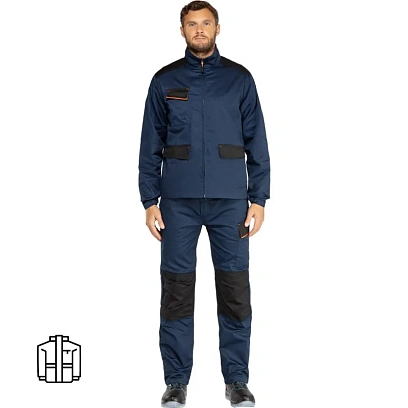 Куртка летняя муж MACH1 Range цв. cиний/оранж, р.M (арт. M1VE2BMTM)