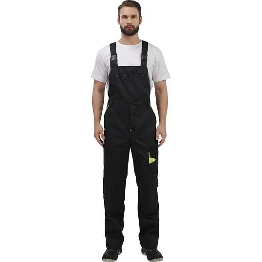 Полукомбинезон муж л27-ПК т.сер/черн 44-46/170-176