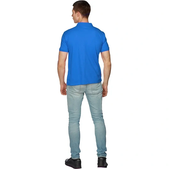 Рубашка Поло (190г.) кор.рукав васил.(XL)