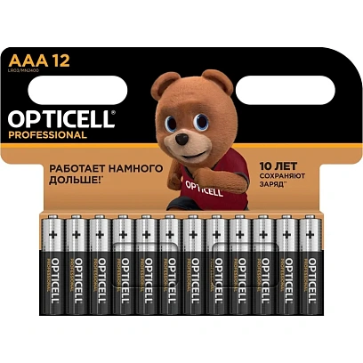 Батарейка OPTICELL Professional AAA 12шт/уп
