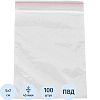 Пакет с замком (Zip Lock) 5х7 см, 45 мкм, 100 шт/уп