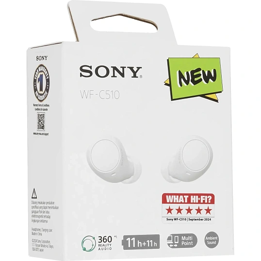 Наушники Sony WF-C510 WZ белый
