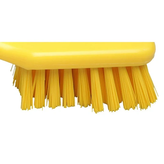 Щетка ручная скребковая FBK 270х47мм малая, жесткая желтая 10203-4