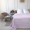 Покрывало 200х220 BRAVO Family велсофт Волна г/к №20 лиловый в пакете