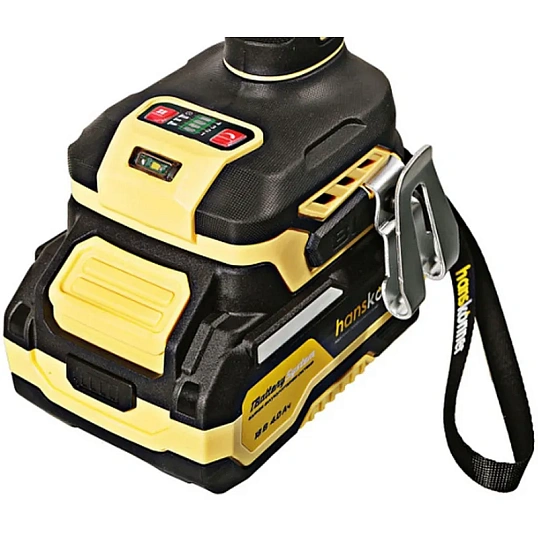 Винтоверт удар б/щ Hanskonner PLATINUM, 18В,1BatterySystem,280Н HCD20280BLC