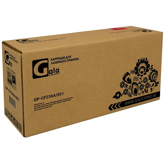 Картридж лазерный Galaprint 30A CF230A чер. для HP LJ Pro M203/M227