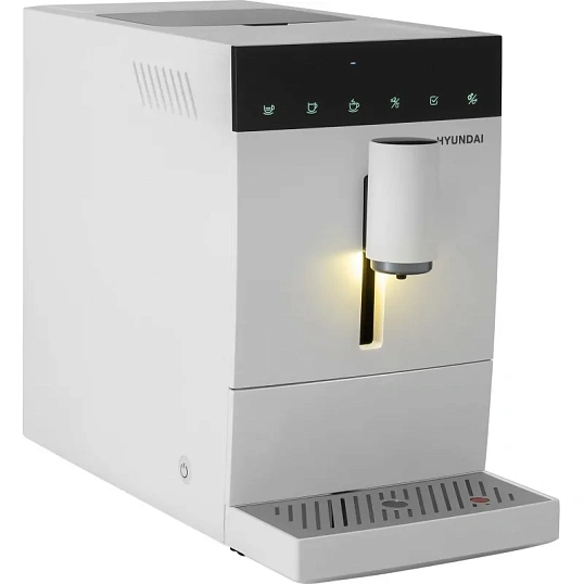 Кофемашина Hyundai HAM-4400 1350Вт белый/черный