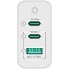 Зарядное устройство сетевое PERO TC14 USB-A QC3.0 + 2х USB-C PD, 48W белый