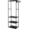 Вешалка LS_гардеробная напольная Helex Home W-03-1, черная