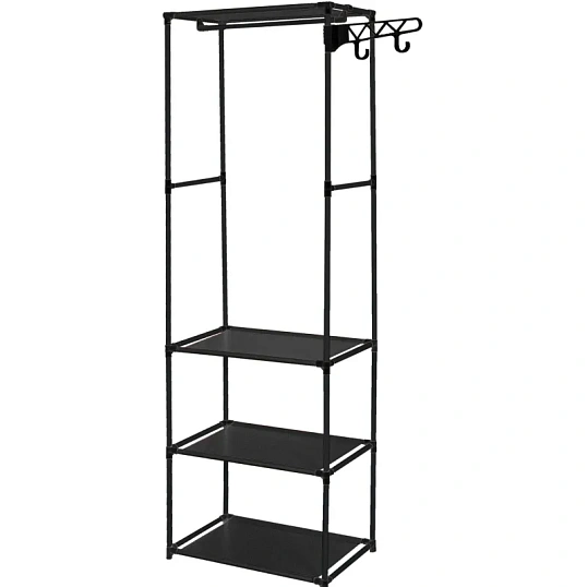 Вешалка LS_гардеробная напольная Helex Home W-03-1, черная