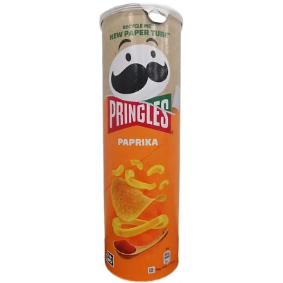 Чипсы Pringles картофельные паприка, 165г