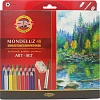 Карандаши акварельные MONDELUZ NATURE 3713 48цв/наб карт.уп 3713048001KZNV