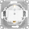 Розетка 1-ая с/з 16А SE AtlasDesign Белый (ATN000143)