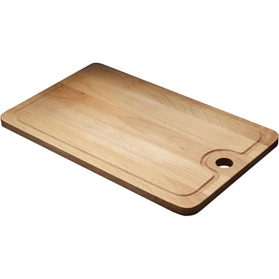 Доска разделочная бук 300x200x20 мм. с желобком /1/, Россия (Доски)