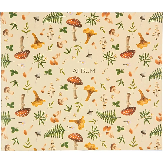 Альбом для рисован.КомусКласс Ночной лес 40л 200х240мм обл.карт мат.лам.беж