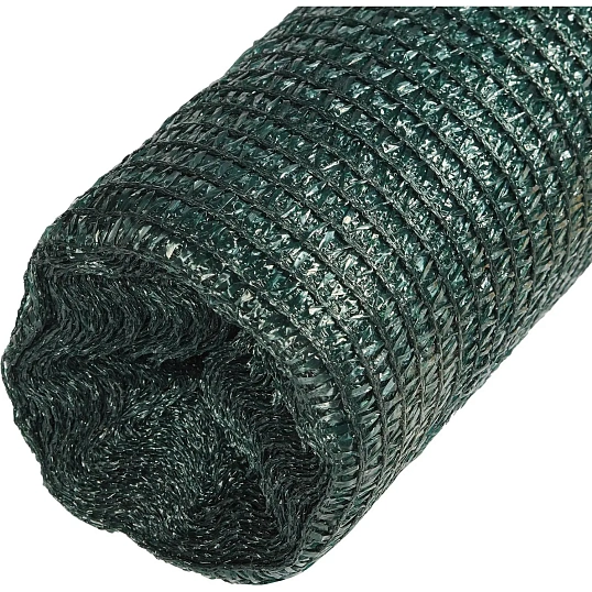 Сетка фасадная затеняющая 30-35% Темно-зеленый 3мx50м_7346