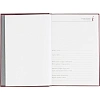 Ежедневник датированный 2026 А5+ IDEAL NEW бордовый 3-344/04