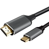 Кабель адаптер USB 3.1 Type-Cm --> HDMI A(m), 1.8m,VCOM <CU423MC-1.8M