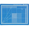 Коврик для резки TOPFORT 5ти-слойный А4 (30х22см),2х-сторонний,синий