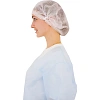 Шапочка Берет медиц, нестер, однораз белая, 25 шт/упак  Гекса
