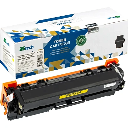 Картридж лазерный Retech 415X W2032A жел. для HP LJ M454/M479