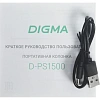 Портативная акустика Digma D-PS1500 черный 10W 1.0 BT 10м 500mAh (SP1500B)