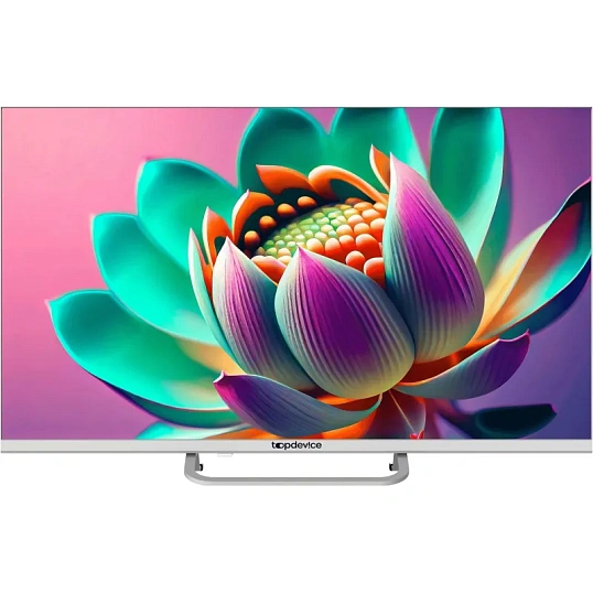 Телевизор 32 Topdevice TDTV32CS07H_WE, HD ready, смарт (Яндекс ТВ) белый