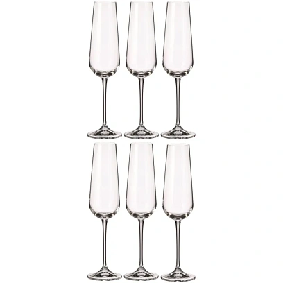 Бокал для шам. ARDEA, 220 мл  (набор 6шт)арт. 91L/1SF57/0/00000/220-664