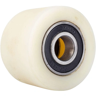Колесо для тележки нейлоновое 80х70мм с подш для тележек гидравлич 1036862