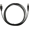 Кабель USB 2.0 AM/BM, 3м, чер (OAVDC002)