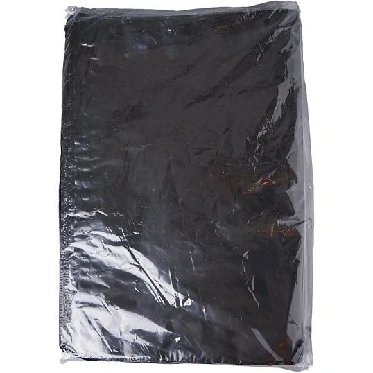 Корд курьерский пакет,без печати,без кармана,черн.,500х600+40,40мкм,50шт/уп