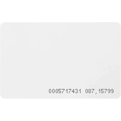 Карта бесконтактная EM-Marine тонкая чтение под печать с номером