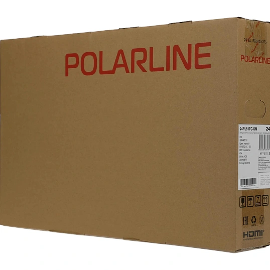 Телевизор PolarLine 24PL51TC-SM, HD Ready, смарт