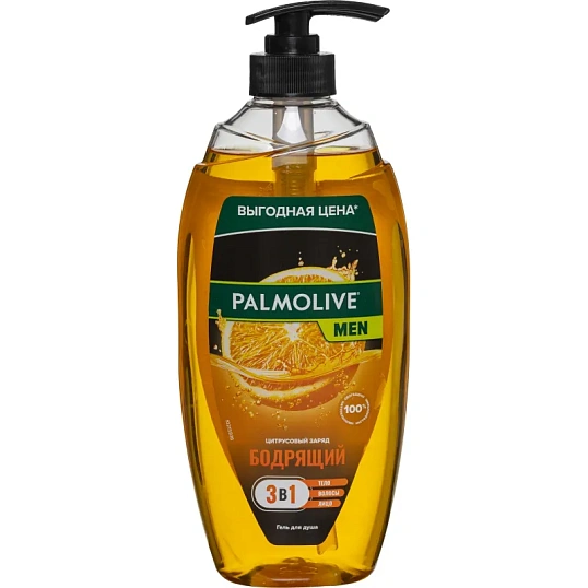 Гель для душа Palmolive Men   Цитрусовый заряд, 750 мл