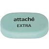 Ластик овальный Attache Extra, нат.каучук, 45x28x10мм, пастельн.ассорти