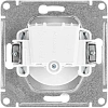 Розетка 1-м СП AtlasDesign 16А IP20 без заземл без з/ш бел SE ATN000141
