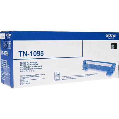 Тонер-картридж Brother TN-1095 чер. для HL-1202R, DCP -1602R