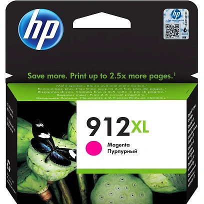 Картридж струйный HP 912XL 3YL82AE пур. пов. емк. для OfficeJet 801x/802x