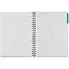 Бизнес-тетрадь SMARTBOOK А4 120л. клетка,спир,микроп,разд,карм,жел-оран