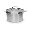 Кастрюля 5л нерж.тройное дно d=235 h=130,с кр.,серияSatin LUXSTAHL кт3156
