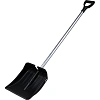 Лопата д/уборки снега РусТрейд №4 35х35х140 см с пластик/ковш и алюм/черен