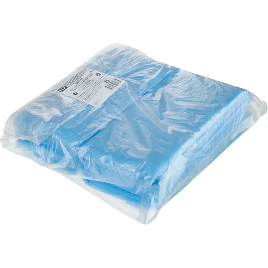 Простыня 200x80, н/с, спанбонд, пл.25г, 10шт/уп ШК31682