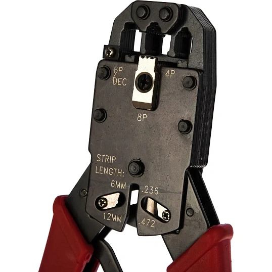 Инструмент TWT TWT-CRI-468R обжимной (4P,6P,8P) Ratchet, HT-2008R