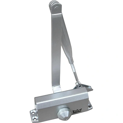 Доводчик Dormakaba TS Nano с рыч.тягой, до 45 кг, серый (8010055)