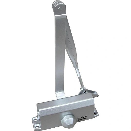 Доводчик Dormakaba TS Nano с рыч.тягой, до 45 кг, серый (8010055)