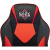 Кресло VB_Echair Easy Game-905 TPU кожзам черный/красный пластик