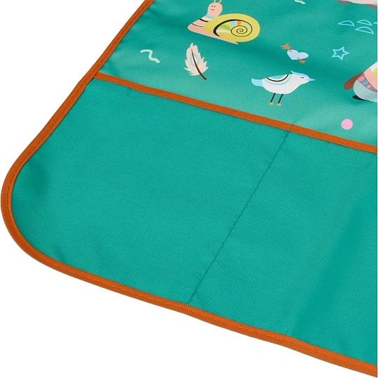 Фартук для труда Комус Класс Animals, ФН 41-20-2, карман, нарукавн,535x445