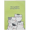 Тетрадь общая So Many Cats 64л B5, блок крем,клетка,пл.обл, в ассортименте