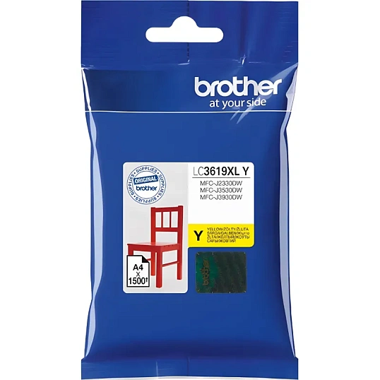 Картридж струйный Brother LC3619XLY жел.пов.емк. для MFCJ3530DW/3930DW