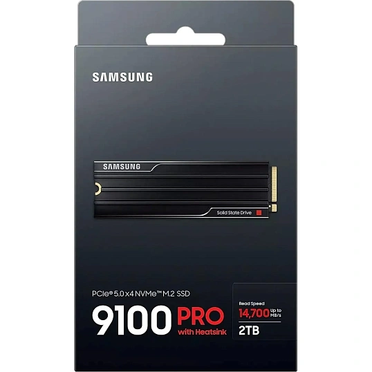 SSD накопитель Samsung PCIe 5.0 x4 2TB MZ-VAP2T0CW 9100 Pro M.2 2280